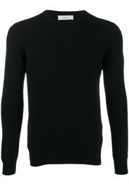 round neck fine knit jumper