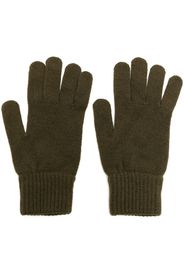 Pringle of Scotland Scottish cashmere gloves - Verde