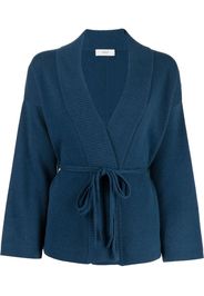 Pringle of Scotland V-neck tie-waist cardigan - Blu