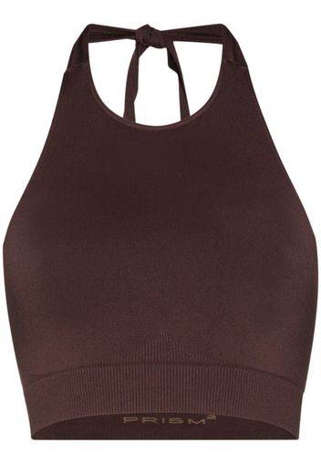 Revitalised halterneck crop top