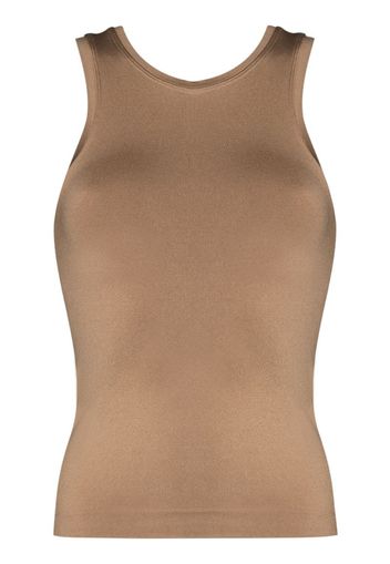 Intuitive sleeveless vest top