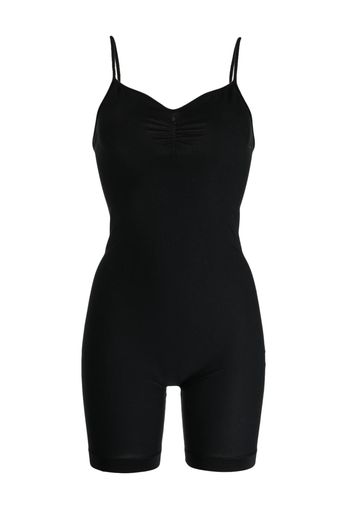 PRISM² Spirited V-neck unitard - Nero