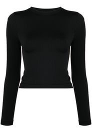 PRISM² Evoke cropped top - Nero