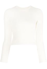 PRISM² Equilibrium cropped top - Bianco