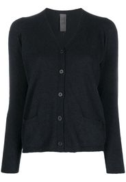 Private 0204 V-neck knit cardigan - Nero