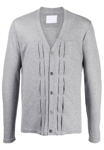 Private Stock Cardigan a righe The Antoine - Grigio