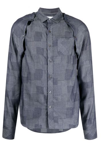 Private Stock Camicia The Dorian con maniche removibili - Blu