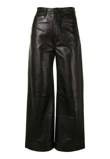 Proenza Schouler White Label Pantaloni crop - Nero