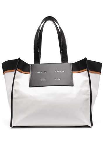 Proenza Schouler White Label Borsa tote XL Morris - Nero