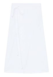 Proenza Schouler White Label Gonna con nodo laterale - Bianco