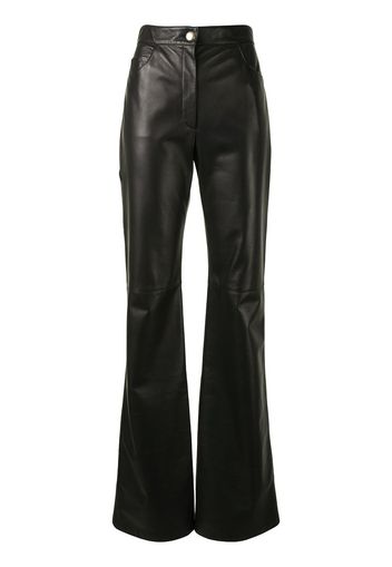 Proenza Schouler Pantaloni a vita alta - Nero