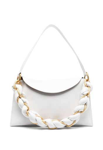 Proenza Schouler Borsa a spalla intrecciata - Bianco