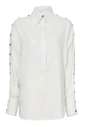 Proenza Schouler Viscose Marocaine Shirt - Bianco