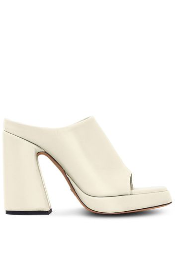 Proenza Schouler Forma 110mm platform sandals - Toni neutri