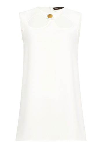 Proenza Schouler cut-out detail sleeveless blouse - Bianco