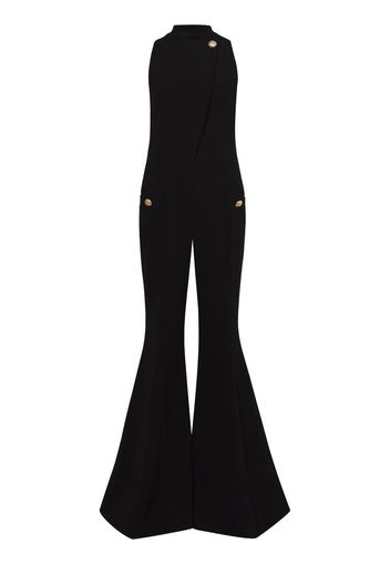 Proenza Schouler flared tuxedo jumpsuit - Nero