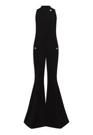 Proenza Schouler flared tuxedo jumpsuit - Nero