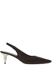 Proenza Schouler Spike slingback leather pumps - Nero