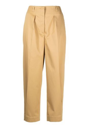 Prune Goldschmidt Eva cropped trousers - Giallo