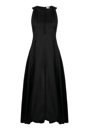 Prune Goldschmidt Amarylis cotton midi dress - Nero