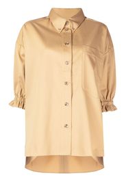 Prune Goldschmidt half-length sleeved shirt - Toni neutri