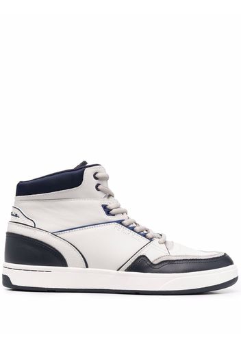 PS Paul Smith embossed-logo hi-top sneakers - Grigio