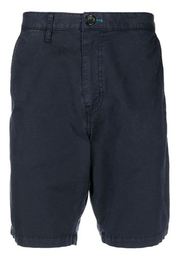 PS Paul Smith cotton straight shorts - Blu