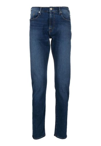 PS Paul Smith mid-rise straight-leg jeans - Blu