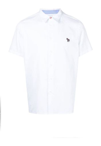 PS Paul Smith Camicia a maniche corte con logo - Bianco