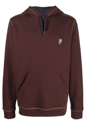 PS Paul Smith Felpa con cappuccio - Marrone