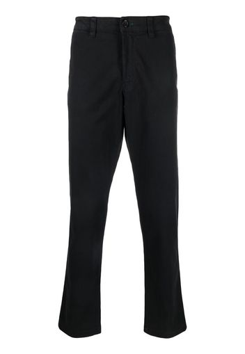 PS Paul Smith organic-cotton straight-leg trousers - Nero