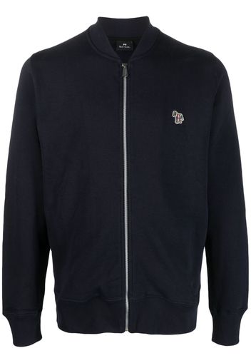 PS Paul Smith Big Pony zip-up bomber jacket - Blu