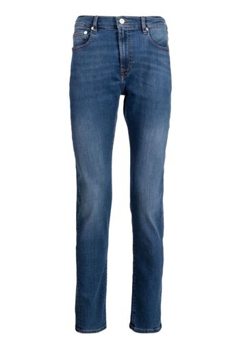 PS Paul Smith Jeans slim Organic Reflex Stretch con vita media - Blu