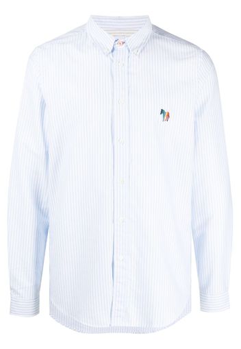 PS Paul Smith Camicia con motivo Zebra - Blu