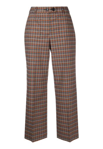PS Paul Smith check-pattern tailored trousers - Toni neutri
