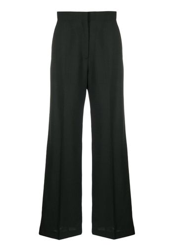 PS Paul Smith high-waisted pressed-crease trousers - Verde