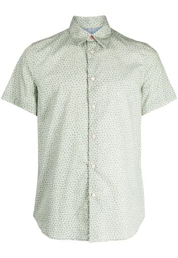 PS Paul Smith Camicia a fiori - Verde