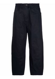 PS Paul Smith cropped wide-leg trousers - Blu