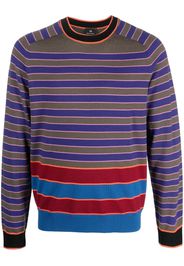 PS Paul Smith striped merino-wool jumper - Blu