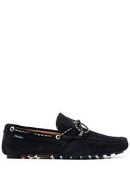 PS Paul Smith rope-detail suede loafers - Blu