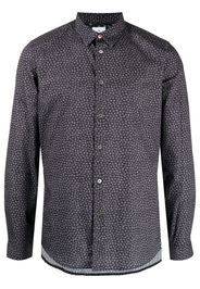 PS Paul Smith floral-print cotton shirt - Nero