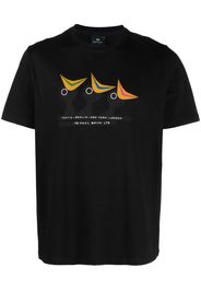 PS Paul Smith graphic-print cotton T-shirt - Nero