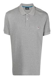 PS Paul Smith Zebra-motif polo shirt - Grigio