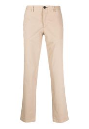 PS Paul Smith zebra-embroidered straight-leg trousers - Toni neutri