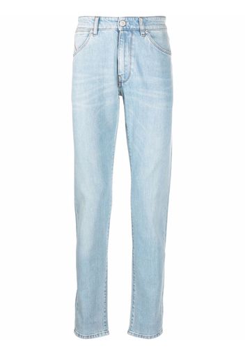 PT TORINO mid-rise slim-fit jeans - Blu