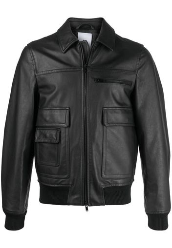 PT TORINO zipped biker jacket - Nero