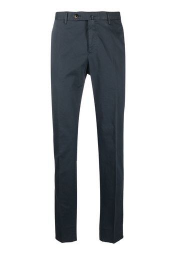 PT TORINO slim-cut tailored trousers - Blu