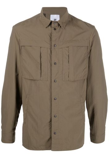 PT TORINO long-sleeve shirt jacket - Verde