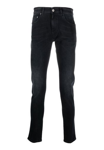 PT TORINO mid-rise slim-fit jeans - Nero