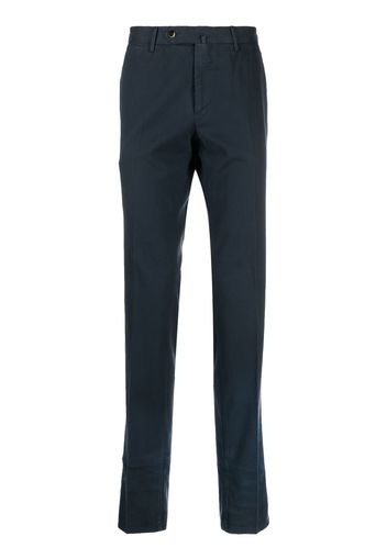 PT TORINO slim-cut tailored trousers - Blu